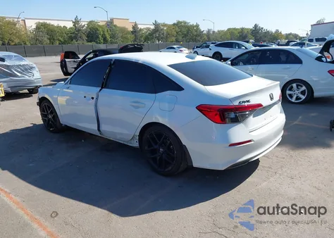 2022 Honda Civic Sport z USA, uszkodzony, nr VIN 2HGFE2F58NH535818